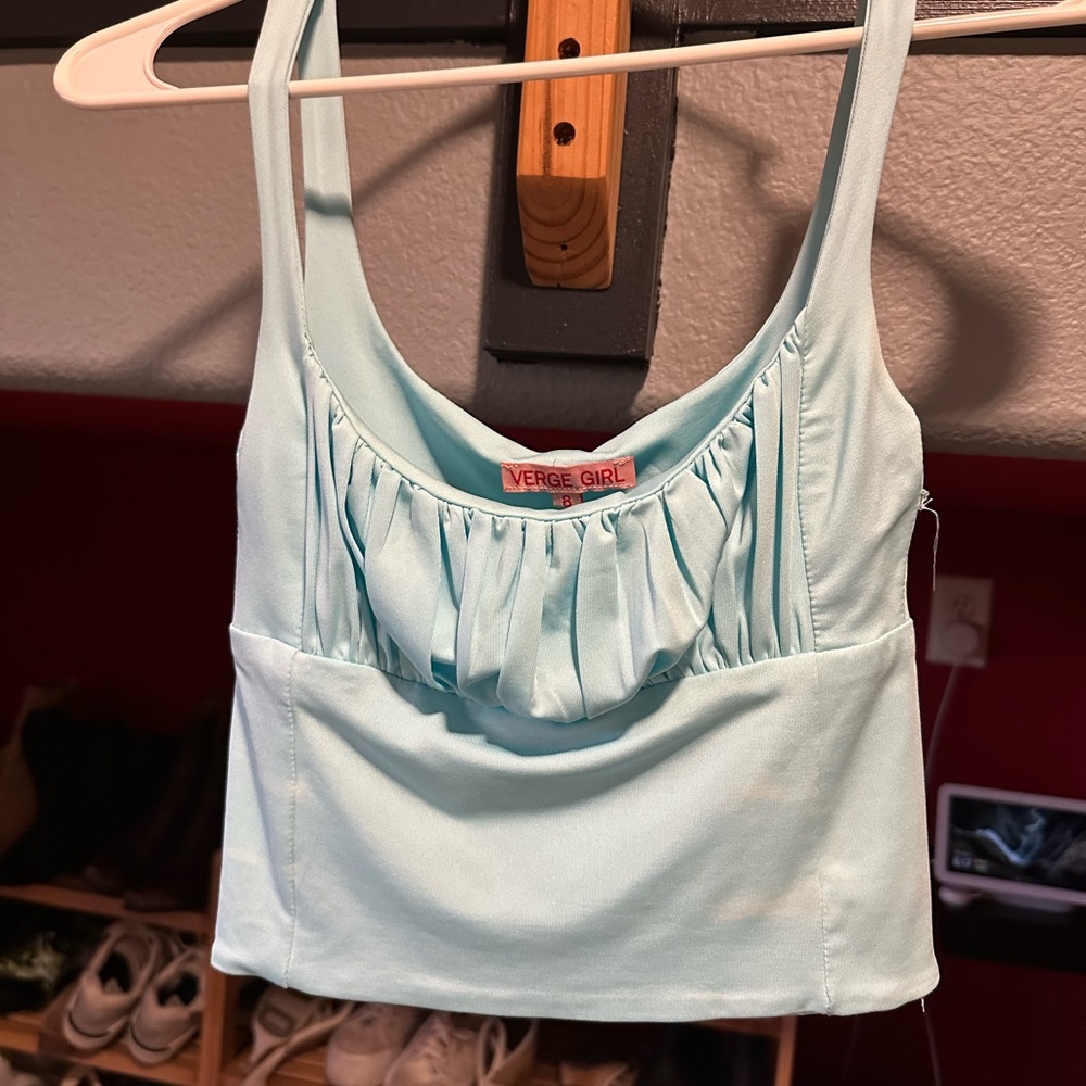 Verge Girl Ruched Tank Top